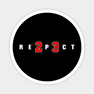 RE2P3CT Chicago Jordan 23 Magnet